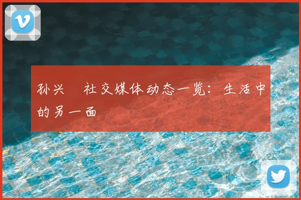 孙兴慜社交媒体动态一览:生活中的另一面